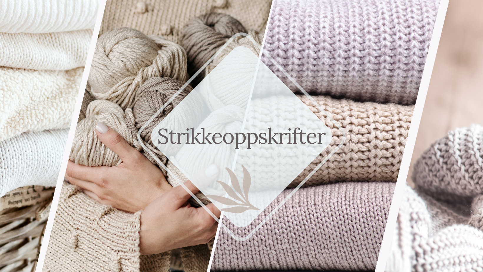 Strikkeoppskrifter